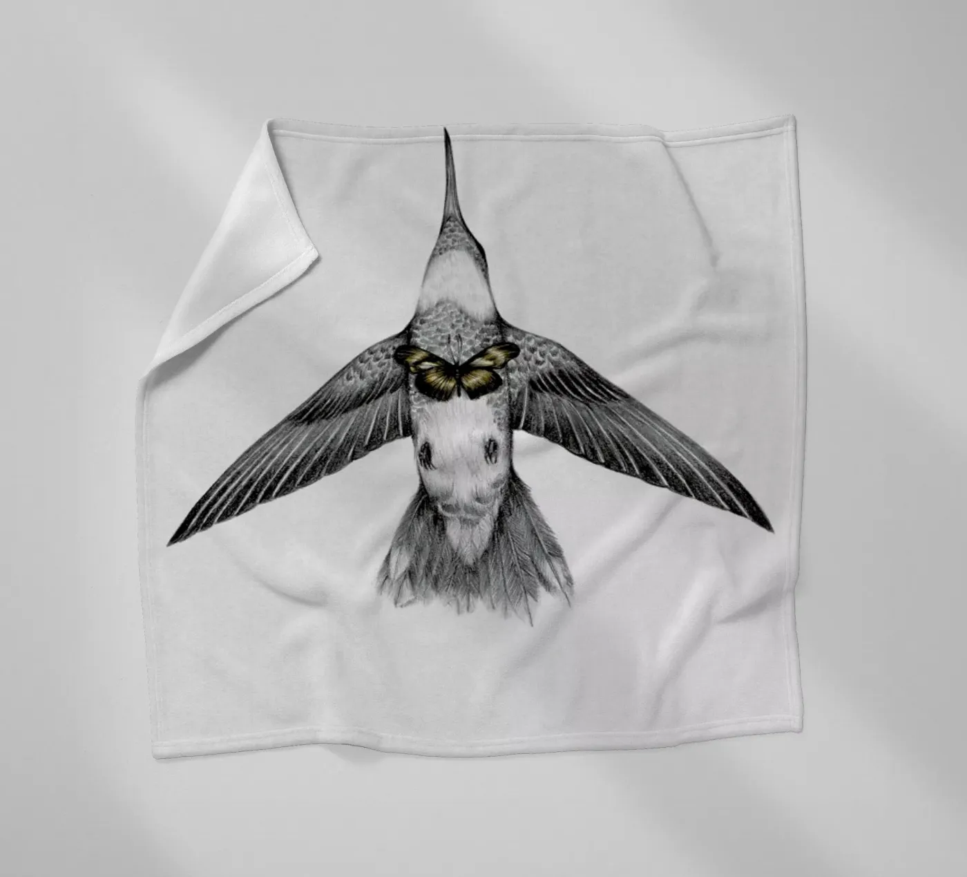 Resurrect 3 fleecedeken van The White Deer