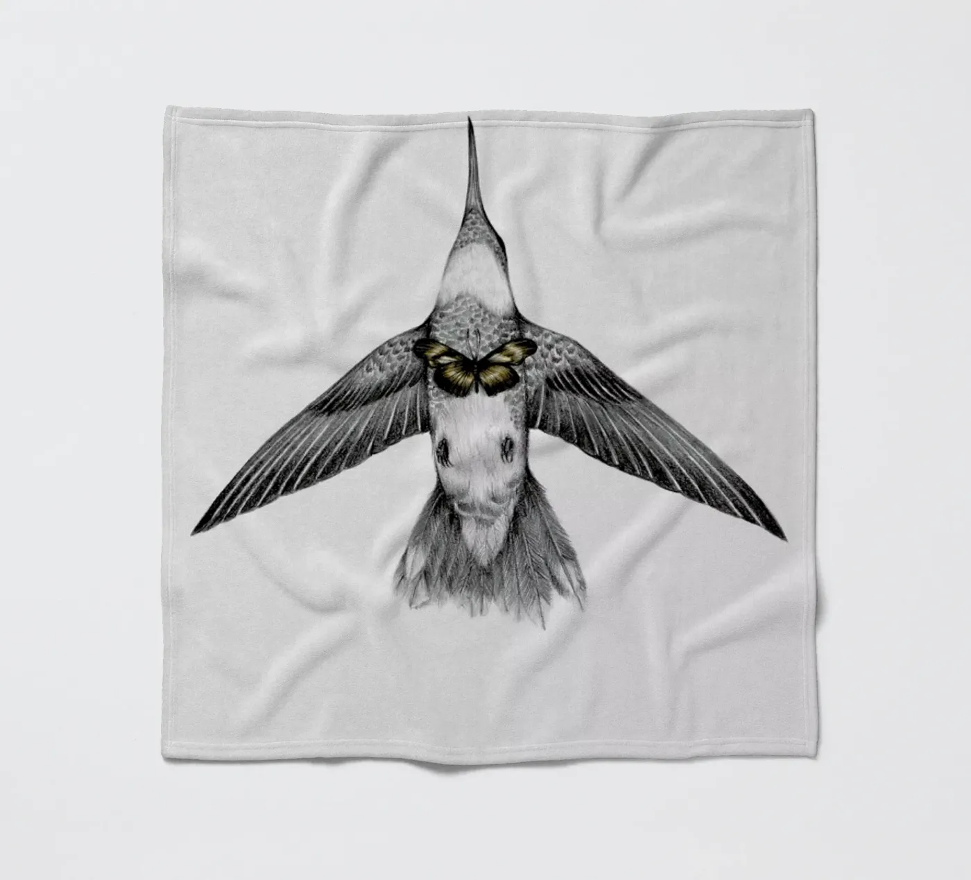 Resurrect 3 fleecedeken van The White Deer