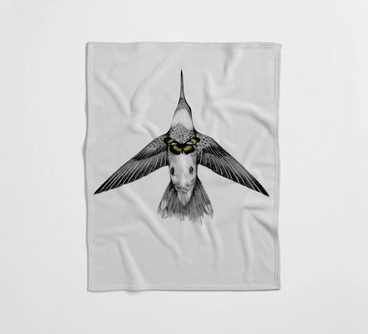 Resurrect 3 fleecedeken van The White Deer