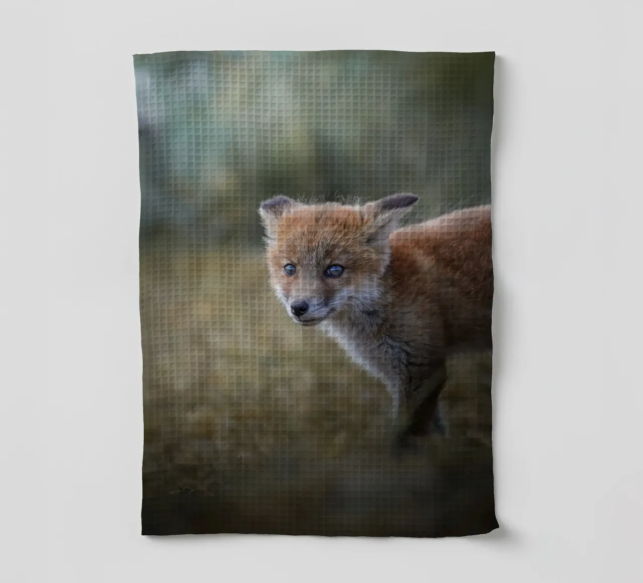 Rotfuchs Geschirrtuch von Tom's Wildlife