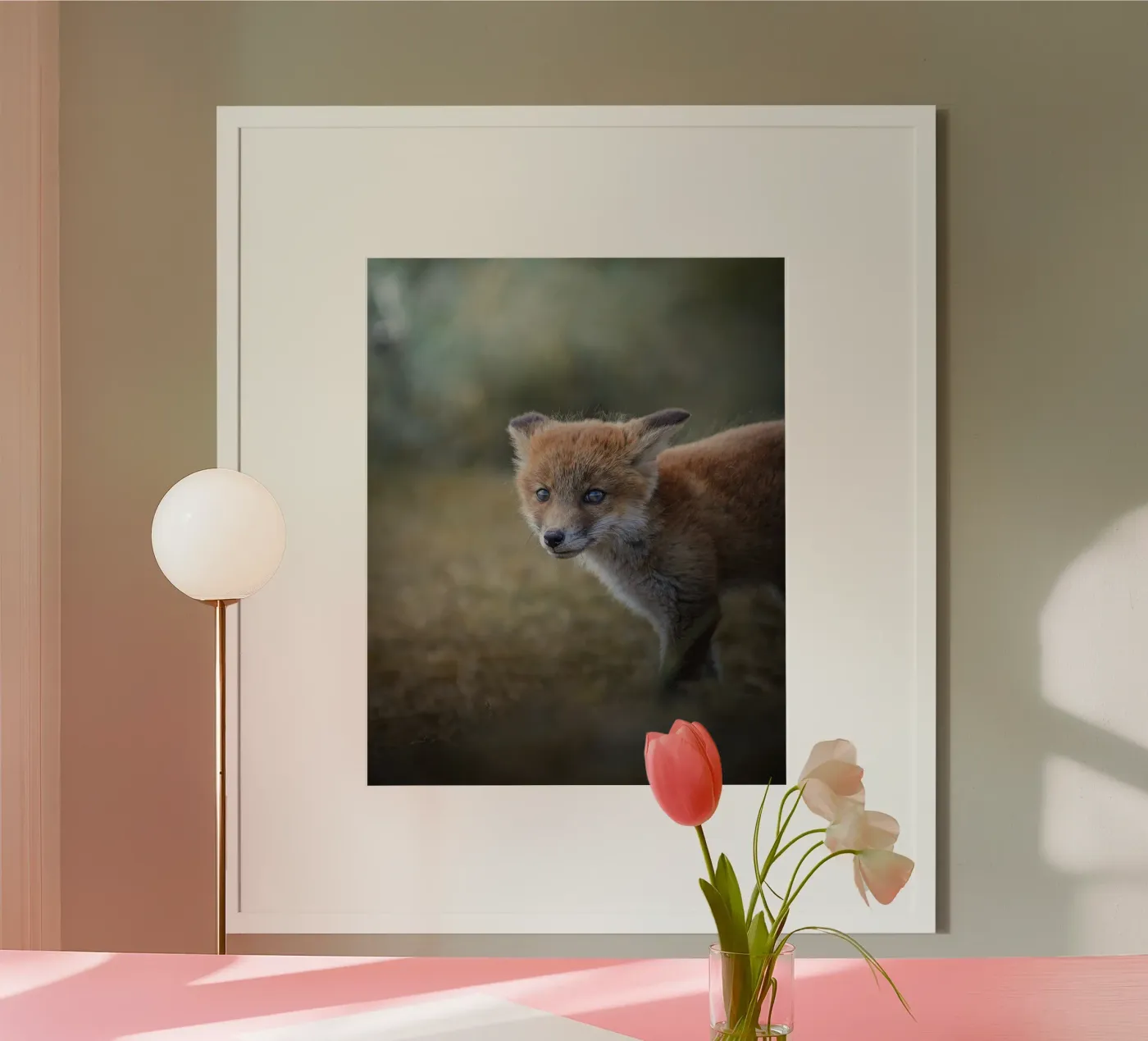 Red fox Poster von Tom's Wildlife