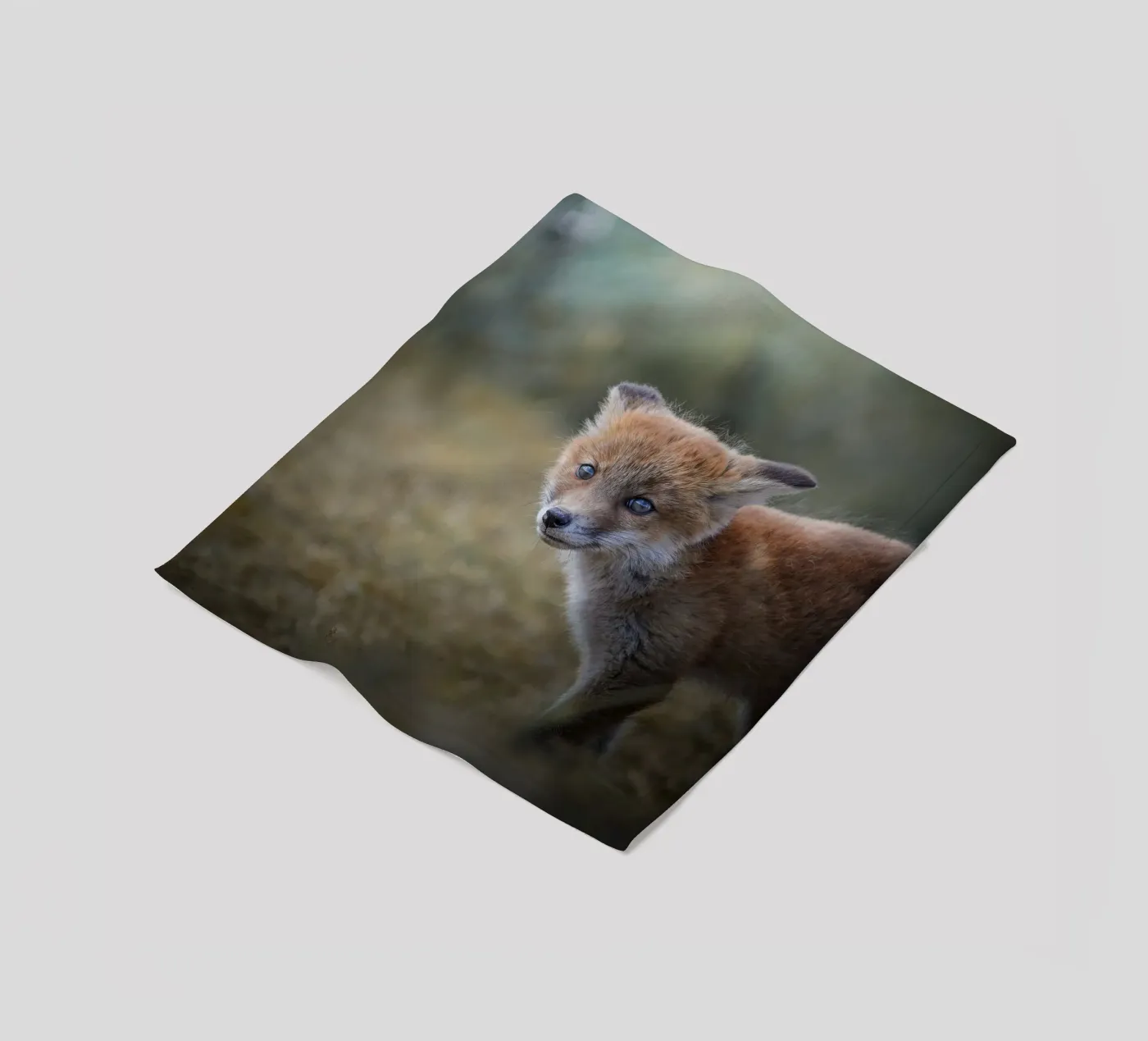 Rotfuchs Fleecedecke von Tom's Wildlife