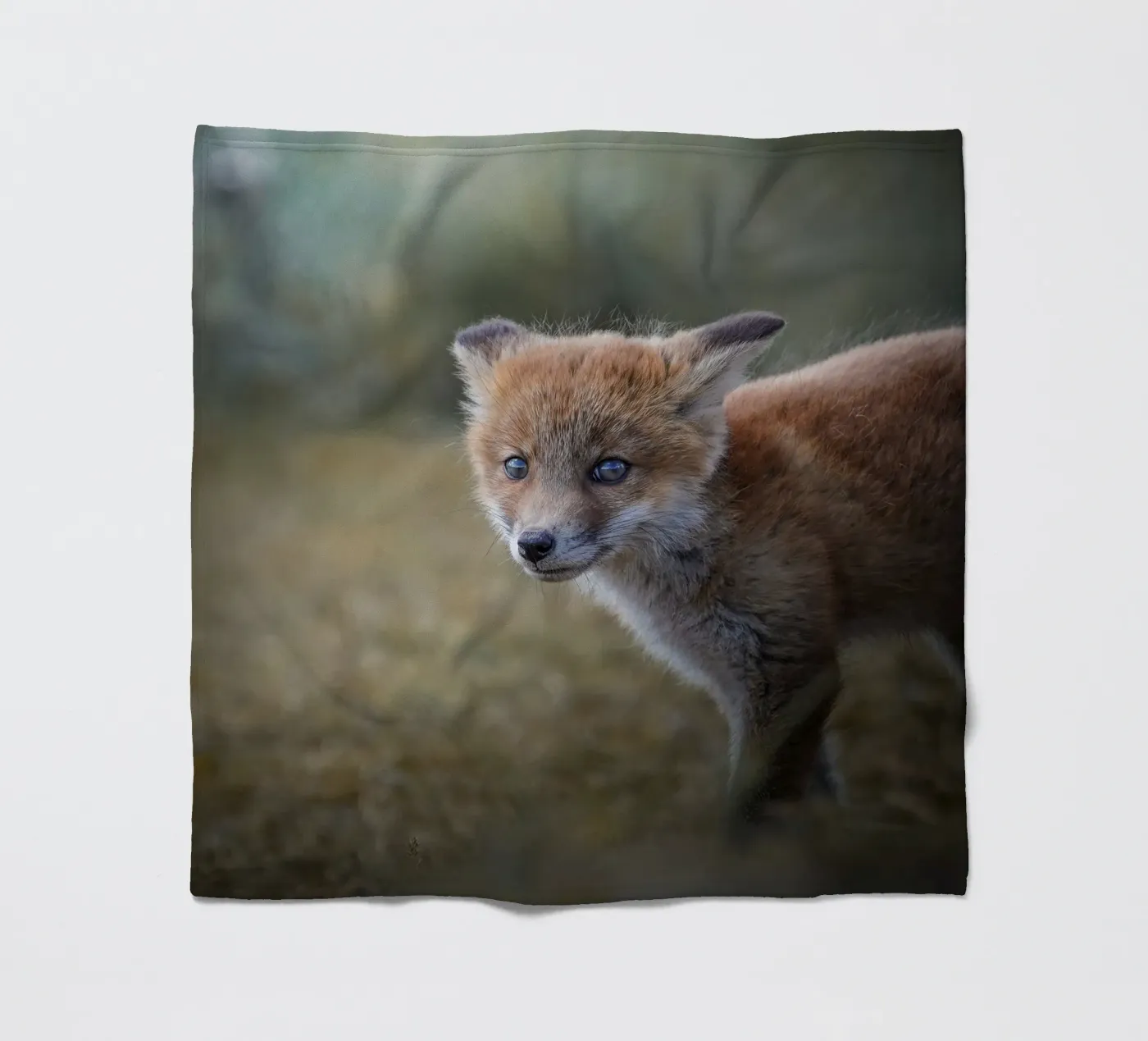 Rotfuchs Fleecedecke von Tom's Wildlife