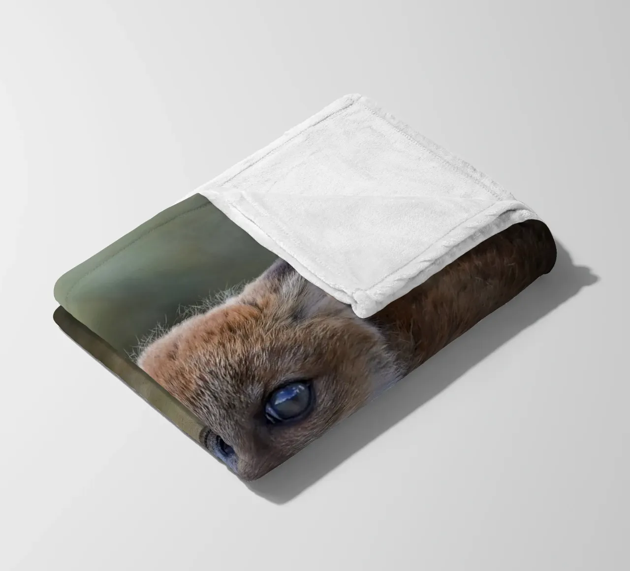 Rotfuchs Fleecedecke von Tom's Wildlife