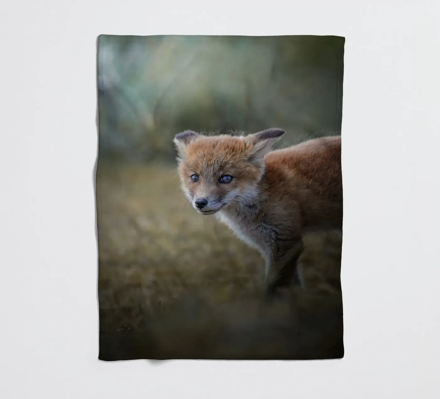 Rotfuchs Fleecedecke von Tom's Wildlife