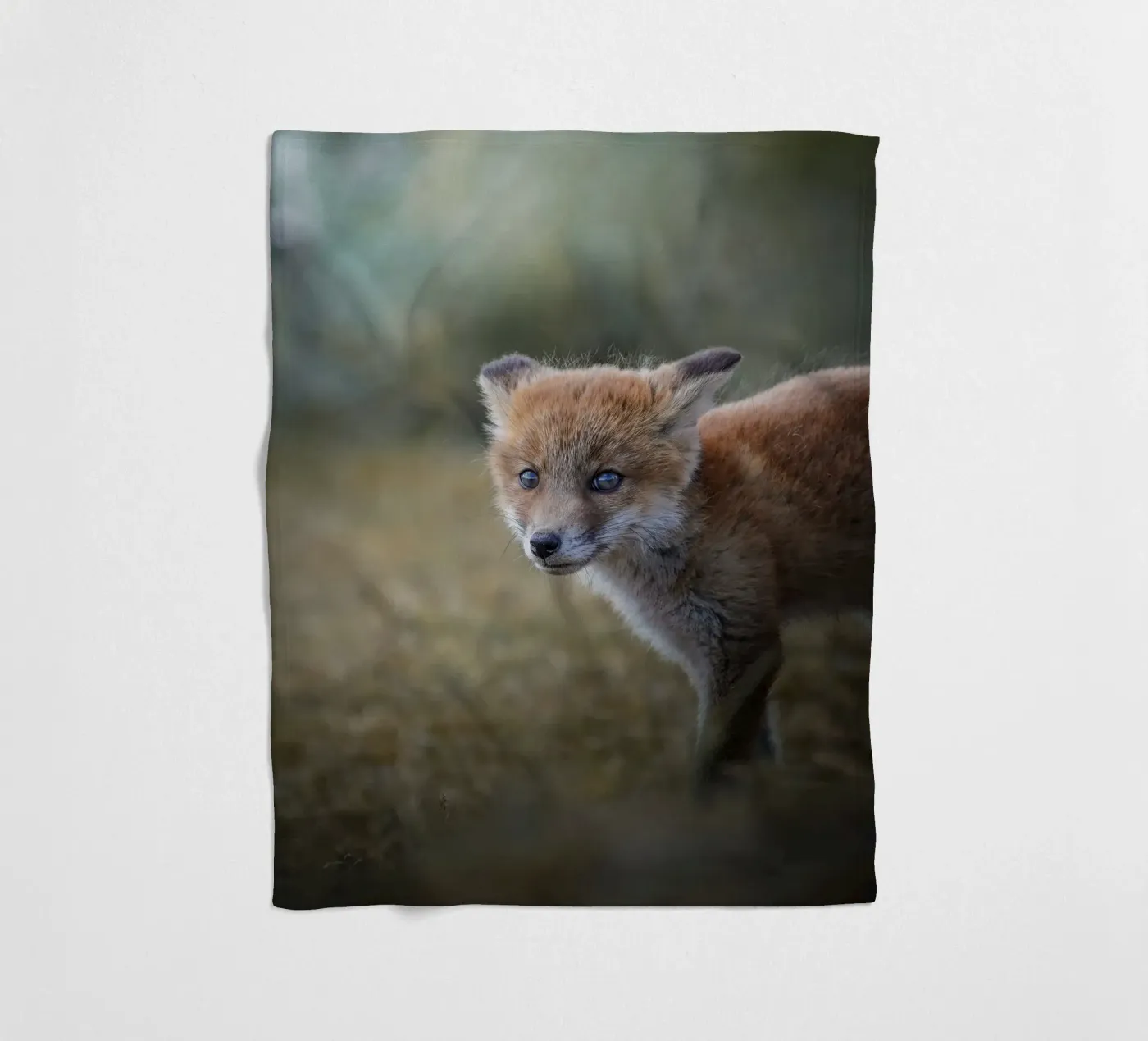 Rotfuchs Fleecedecke von Tom's Wildlife