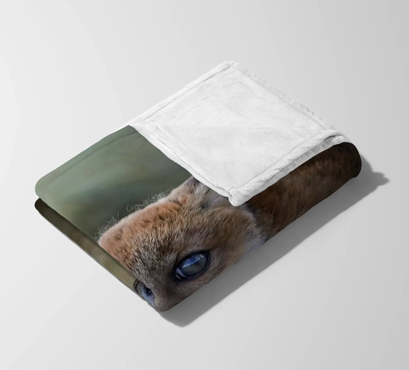 Rotfuchs Fleecedecke von Tom's Wildlife