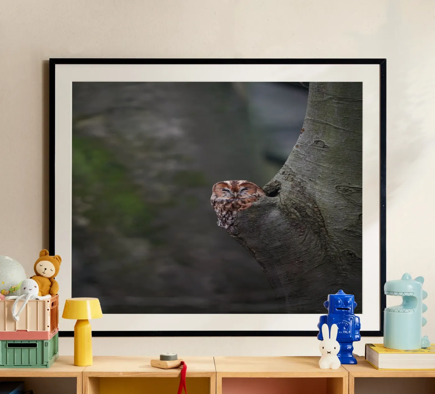 Tawny Owl Poster von Tom's Wildlife