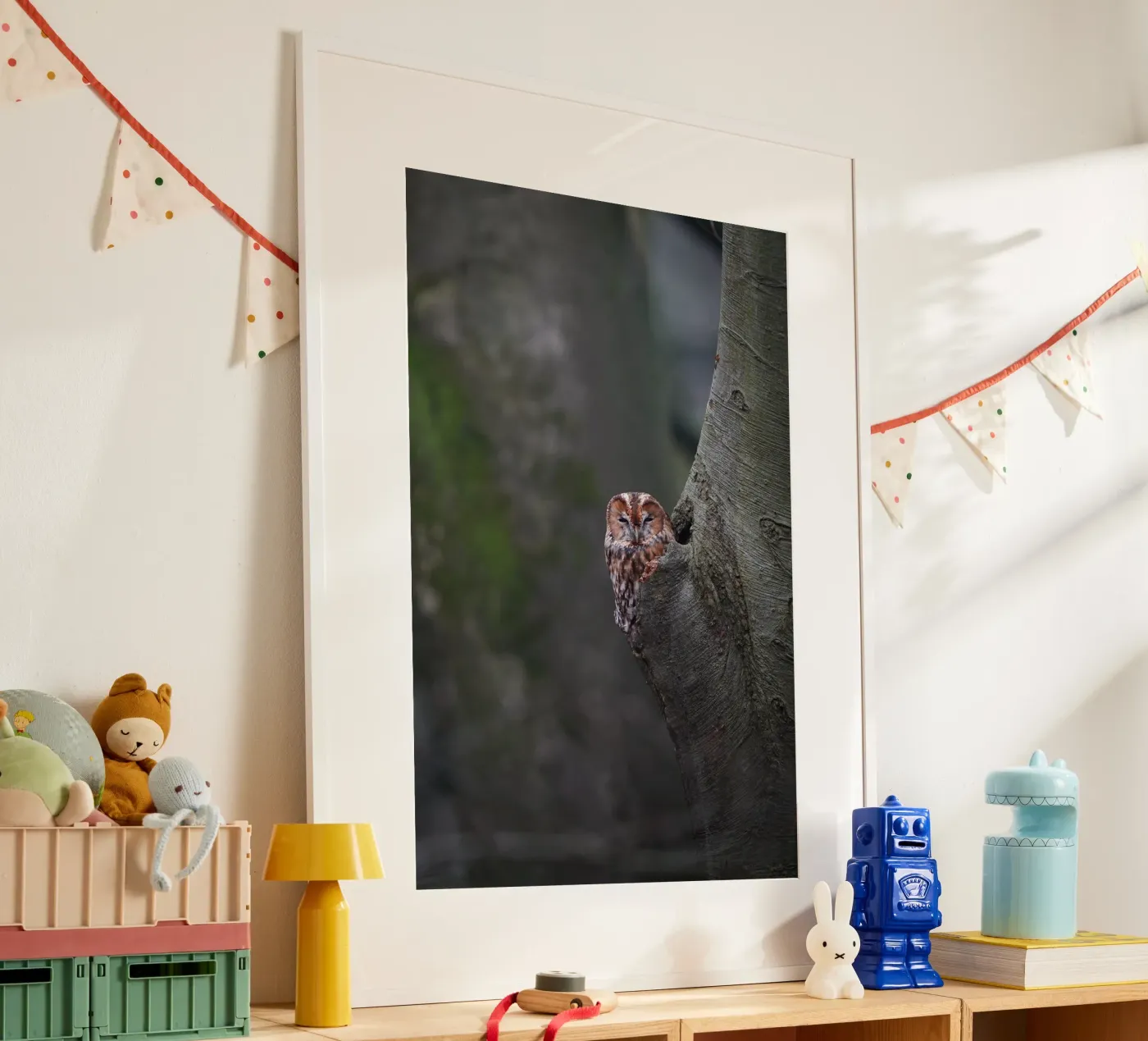 Tawny Owl Poster von Tom's Wildlife