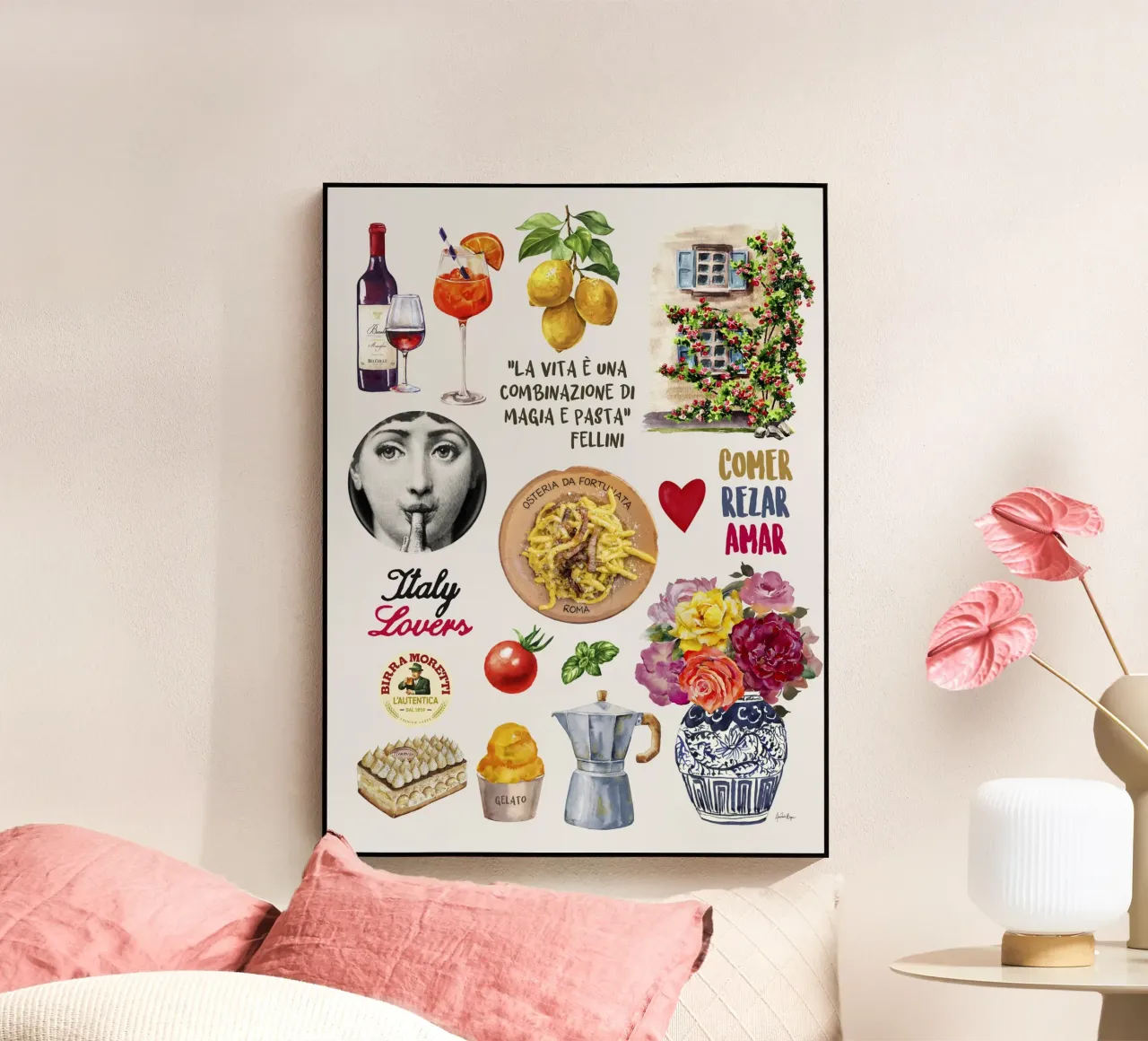 Fellini plexiglass da Ana Paula Hoppe