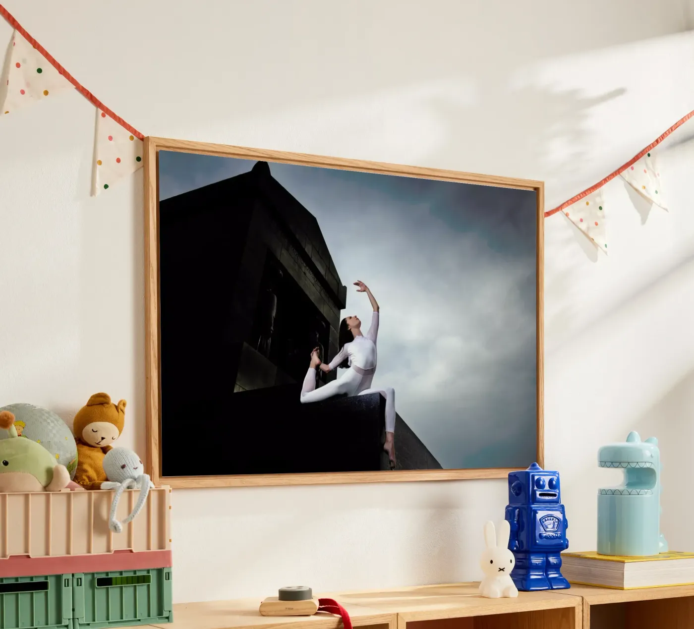 Belgrade #1 acryl van The Urban Yoga