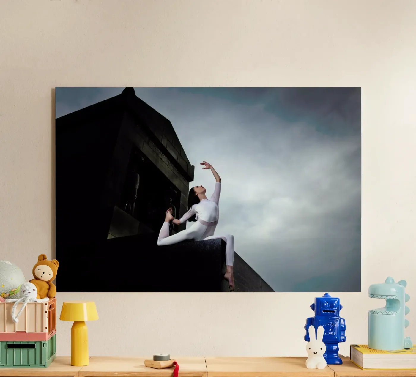 Belgrade #1 acryl van The Urban Yoga