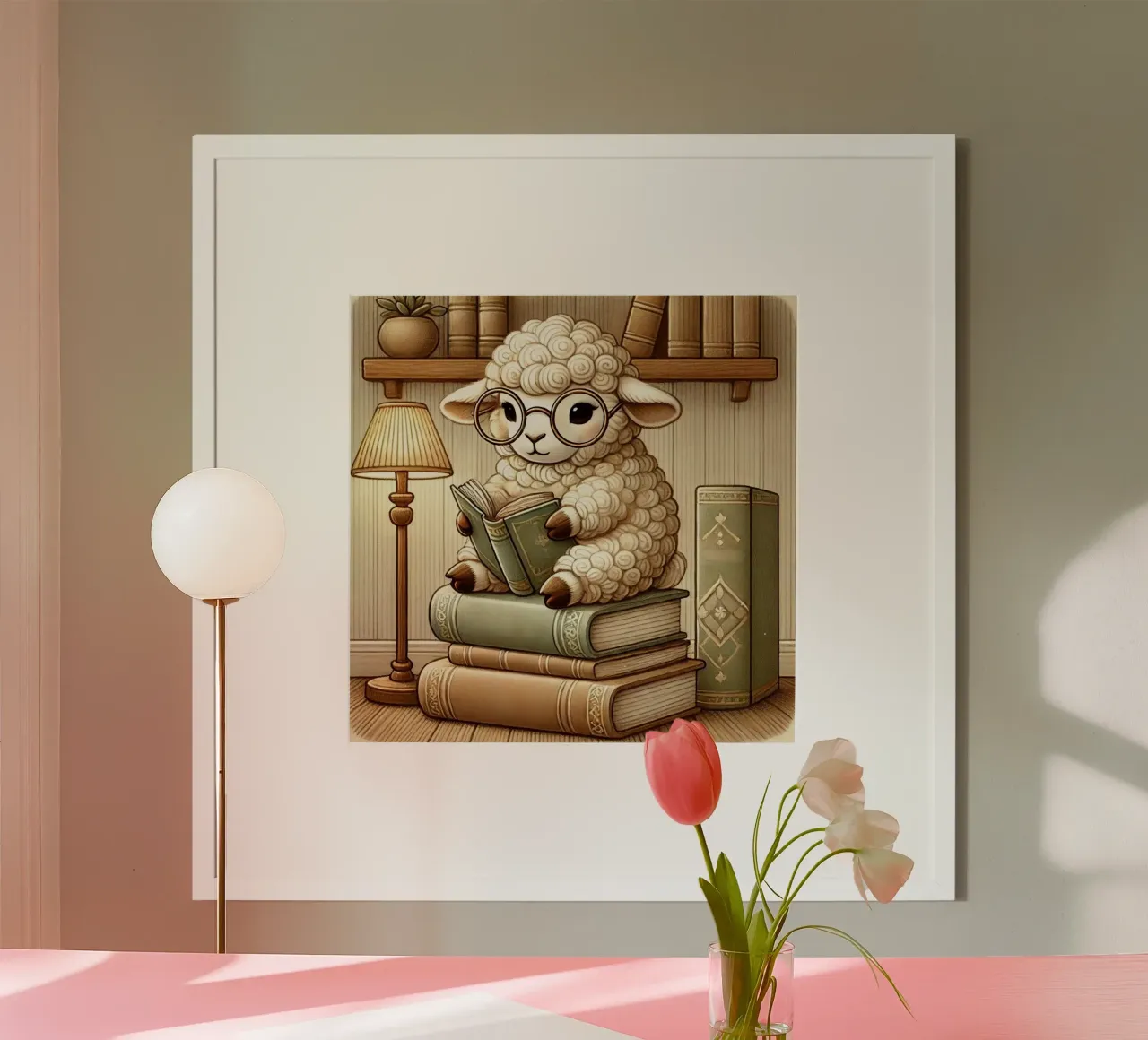 La pecora libraia carta hahnemühle da FluffyToons