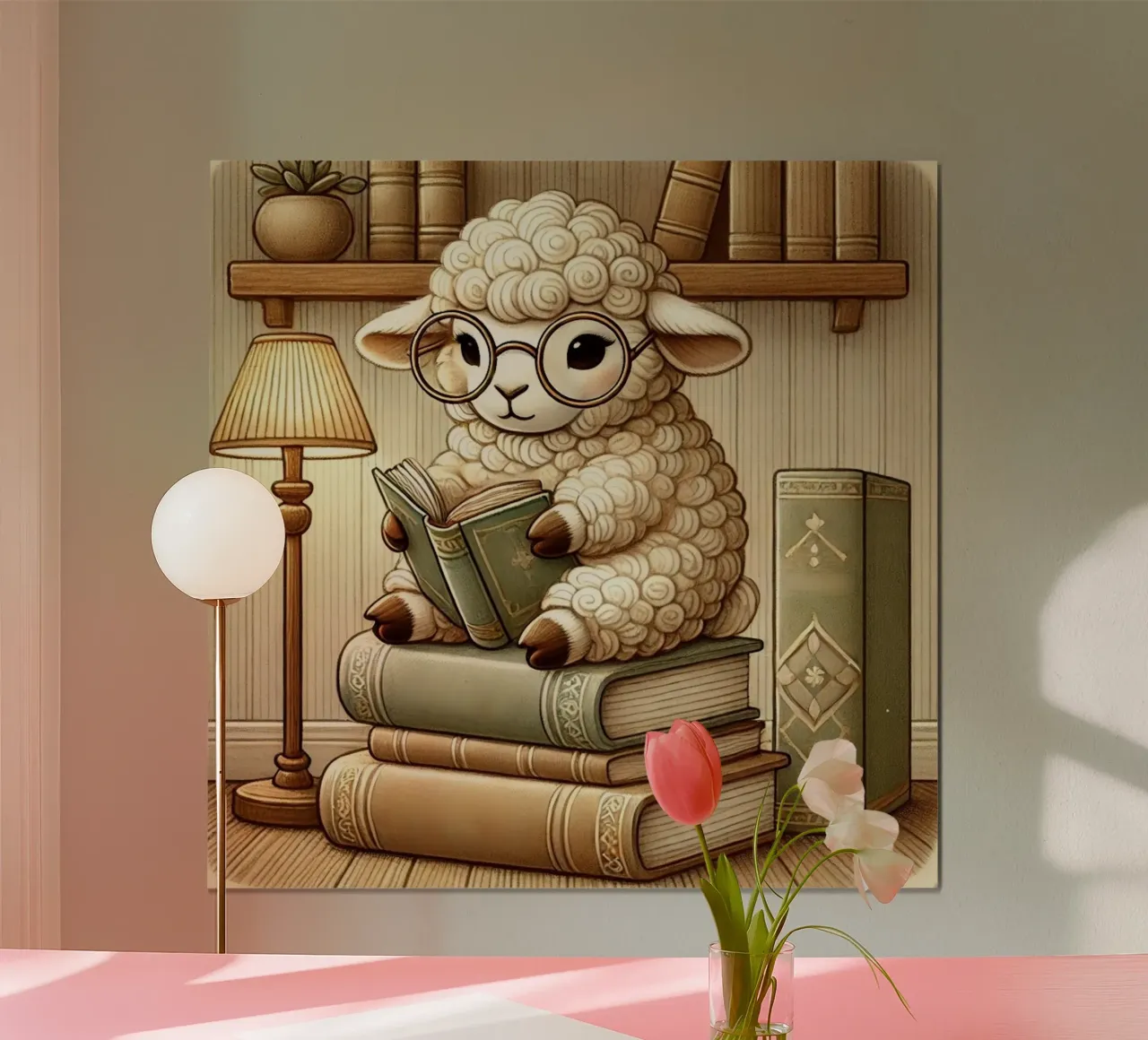 La pecora libraia carta hahnemühle da FluffyToons