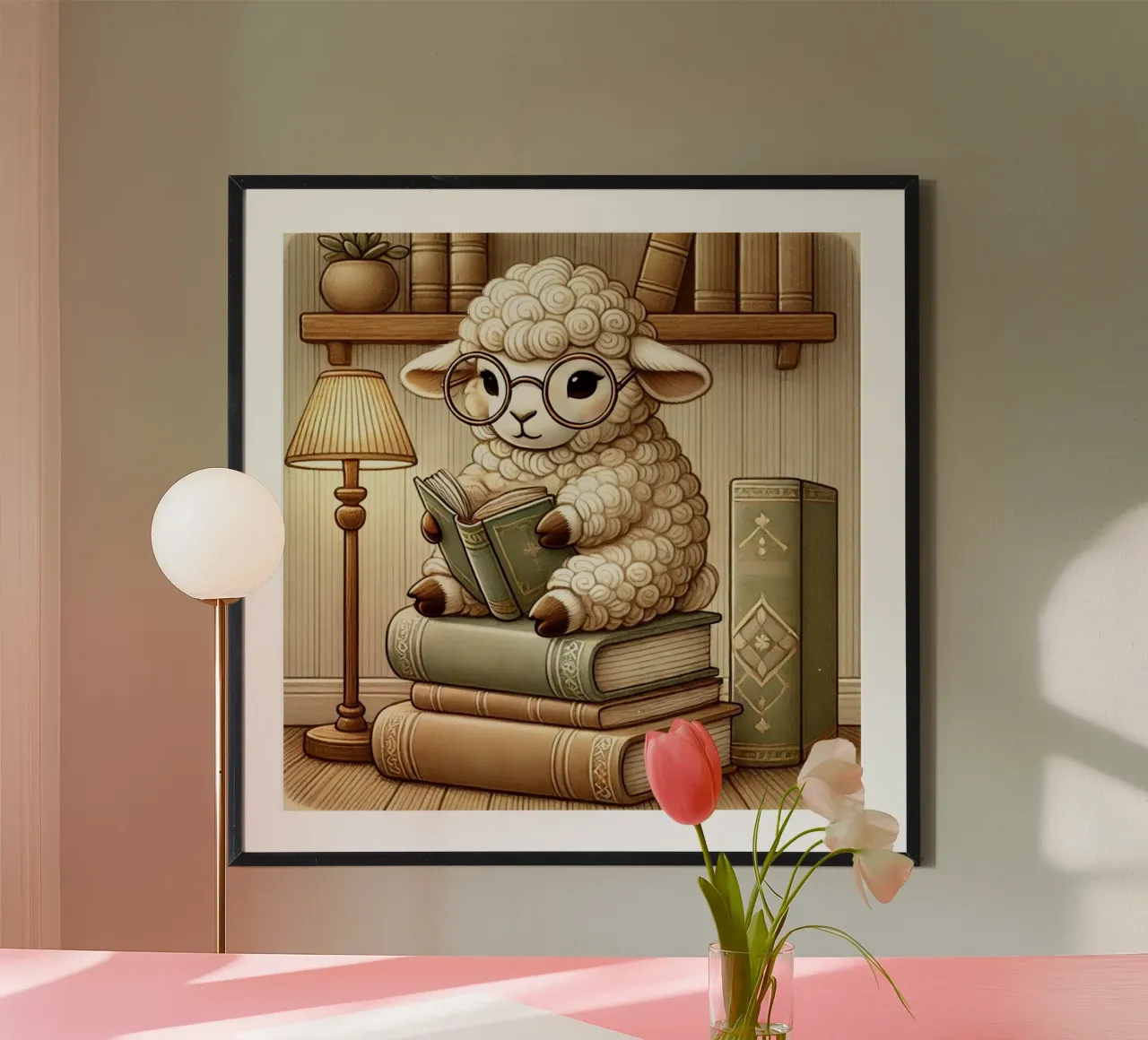 La pecora libraia carta hahnemühle da FluffyToons