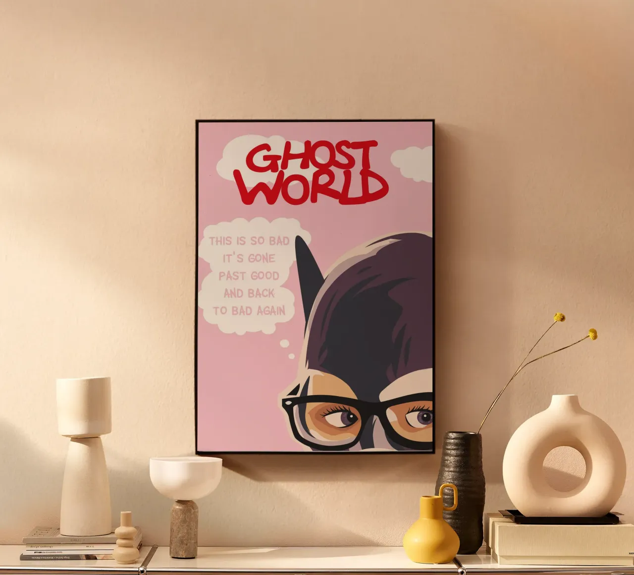 Ghost world alluminio dibond da 2toastdesign