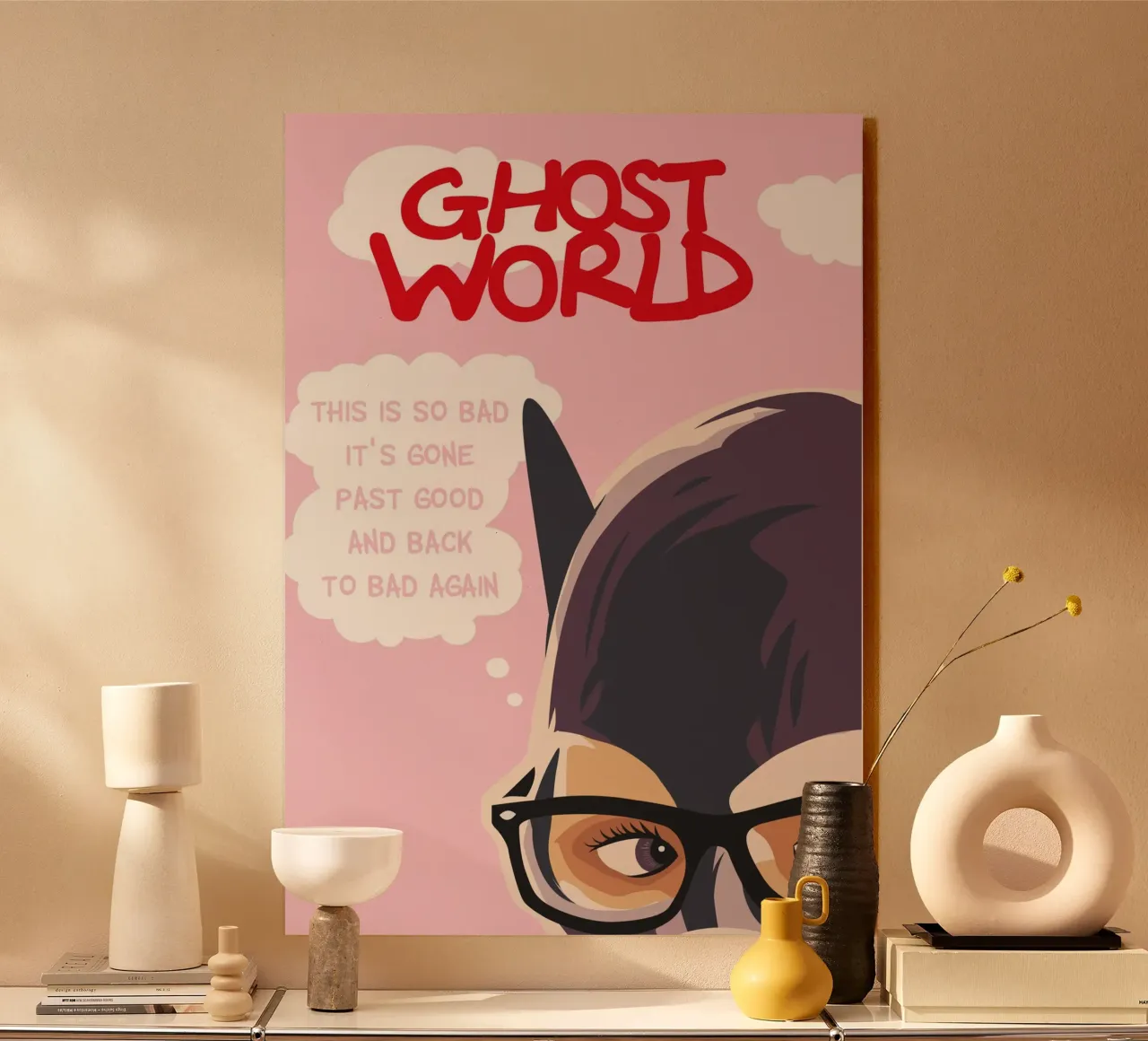 Ghost world alluminio dibond da 2toastdesign