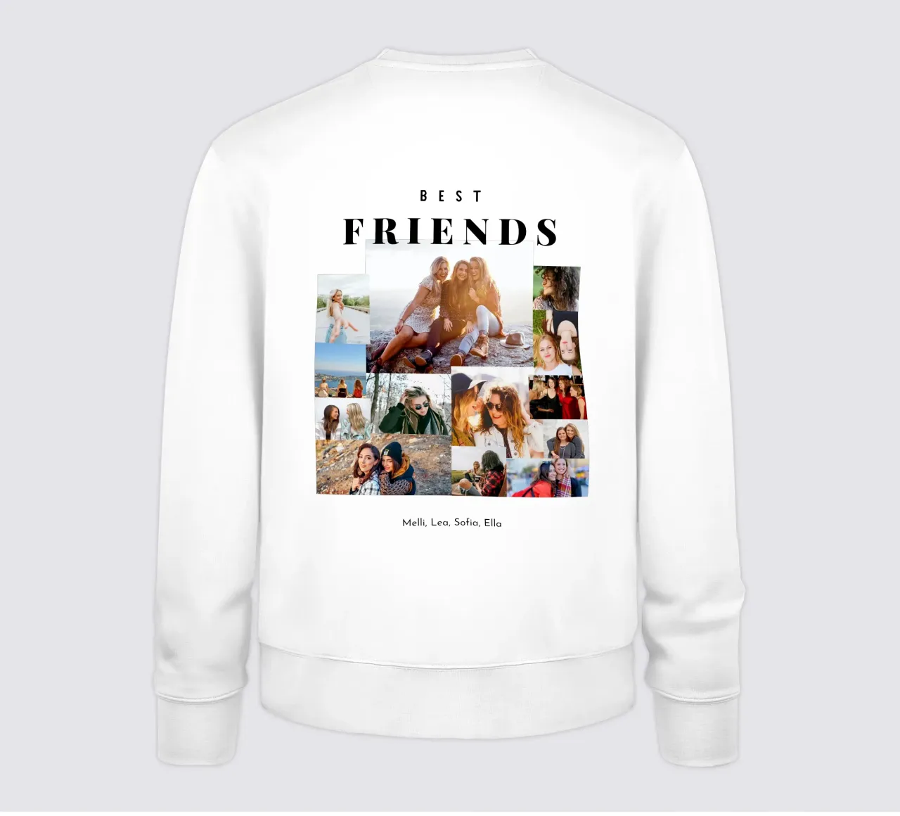 Best Friends sweatshirt by Bildschön | Fotocollagen