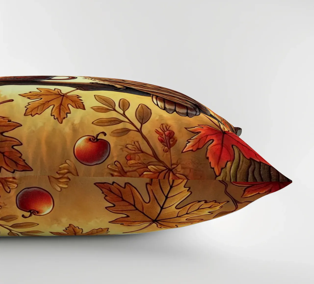 Gufo d'autunno Serenity cuscino da FluffyToons