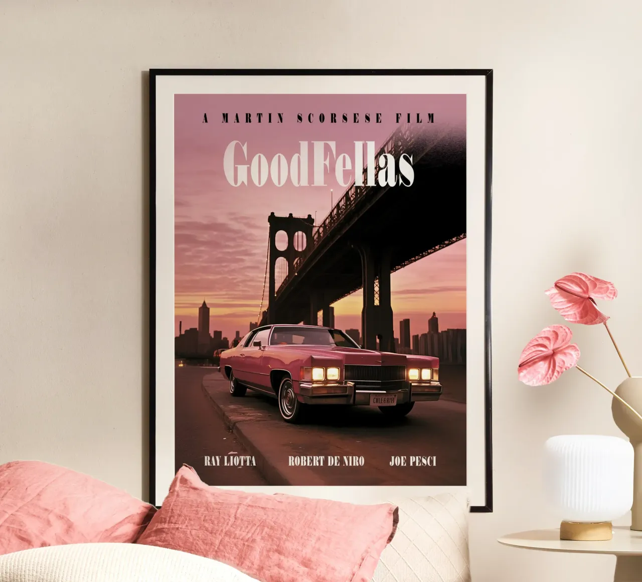 Goodfellas poster con telaio in plastica da 2toastdesign