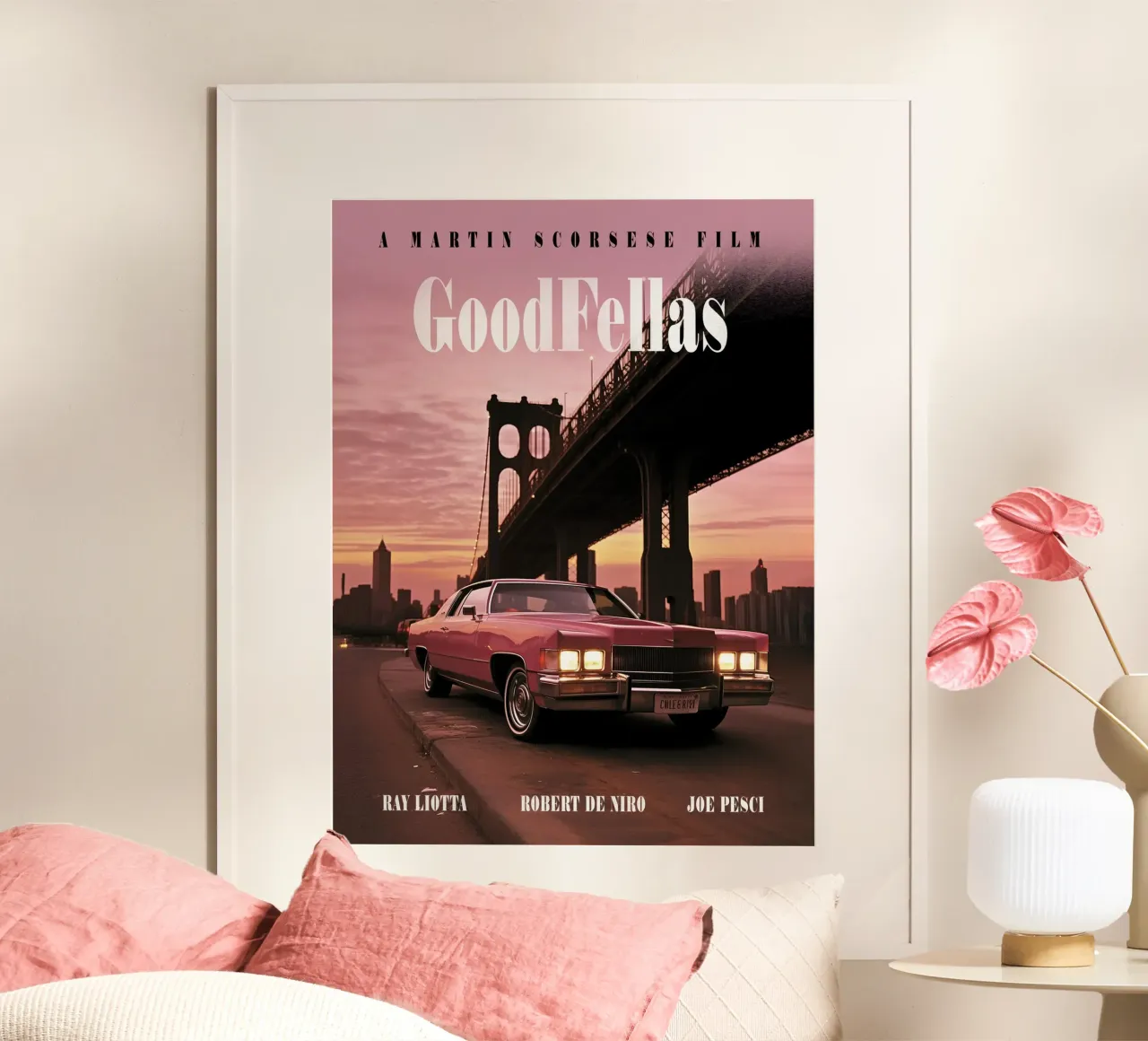 Goodfellas poster con telaio in plastica da 2toastdesign