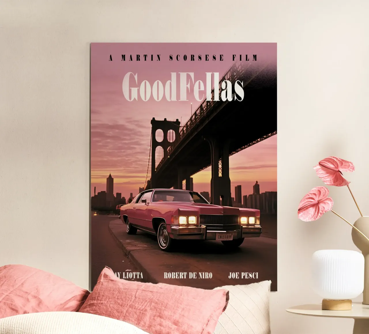Goodfellas poster con telaio in plastica da 2toastdesign