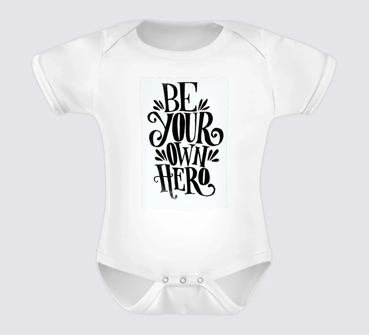 Be Your Own Hero body neonato maniche corte da Matthew Taylor Wilson