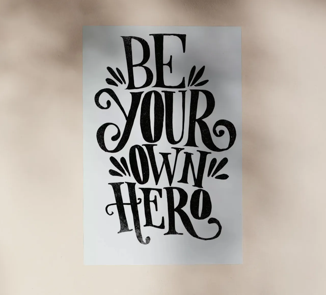 Be Your Own Hero pellicola backlit da Matthew Taylor Wilson