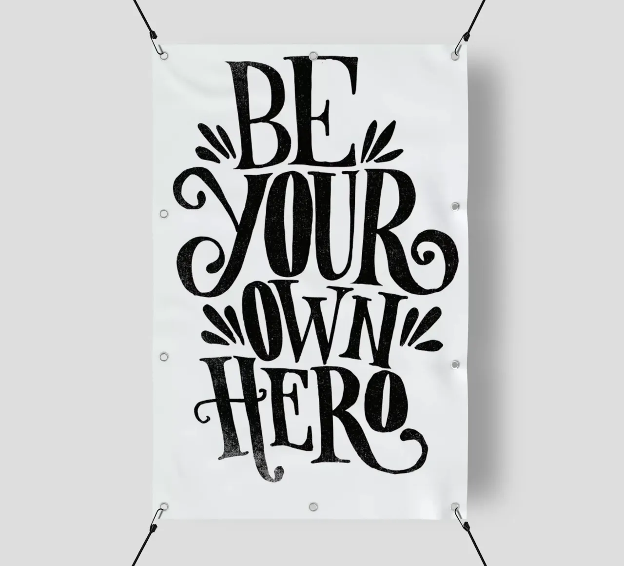 Be Your Own Hero telo in pvc da Matthew Taylor Wilson