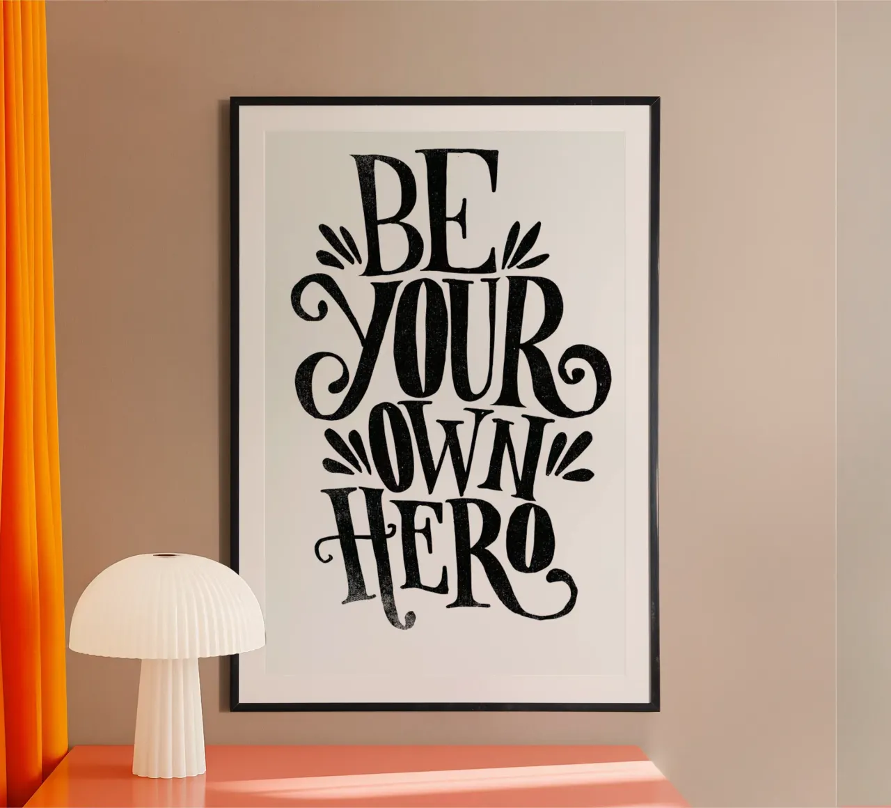 Be Your Own Hero carta hahnemühle da Matthew Taylor Wilson