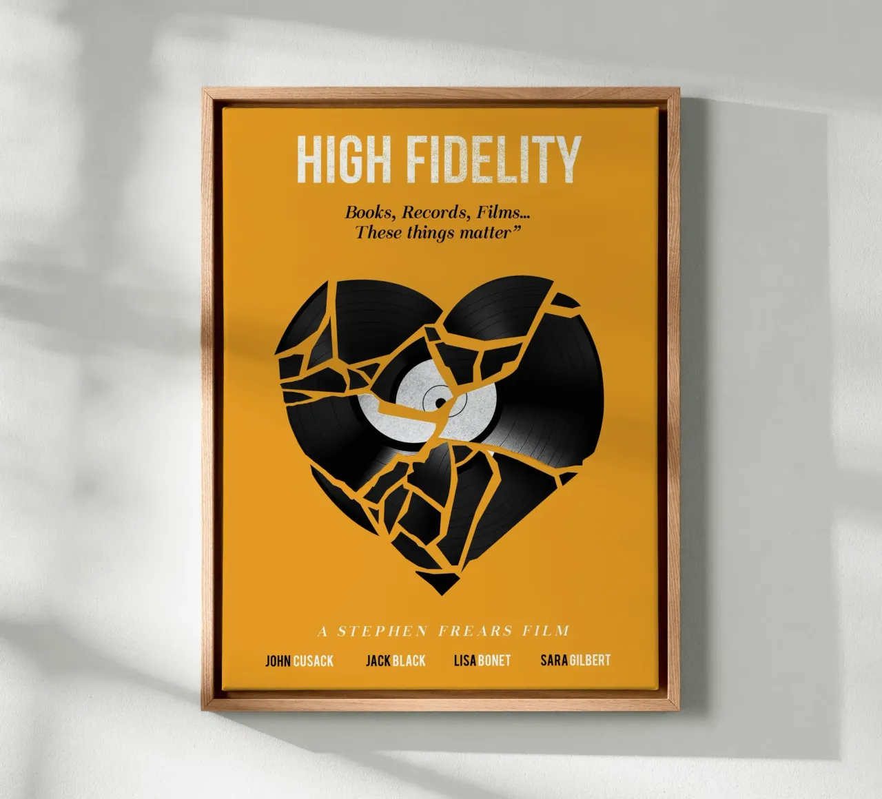High fidelity tela con Cornice a cassetta da 2toastdesign