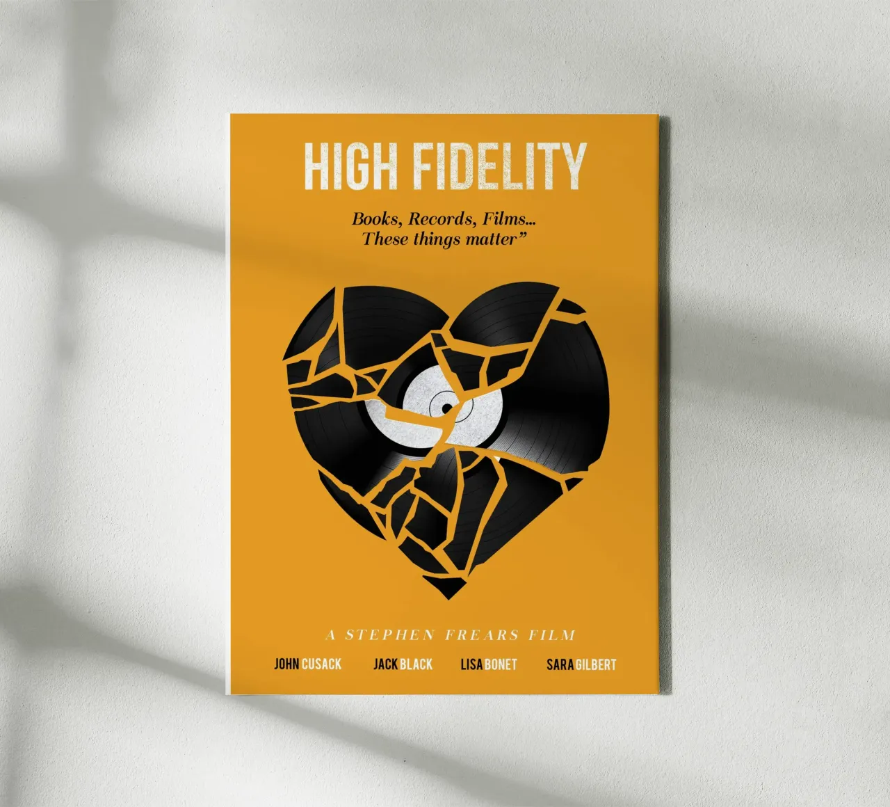 High fidelity tela con Cornice a cassetta da 2toastdesign