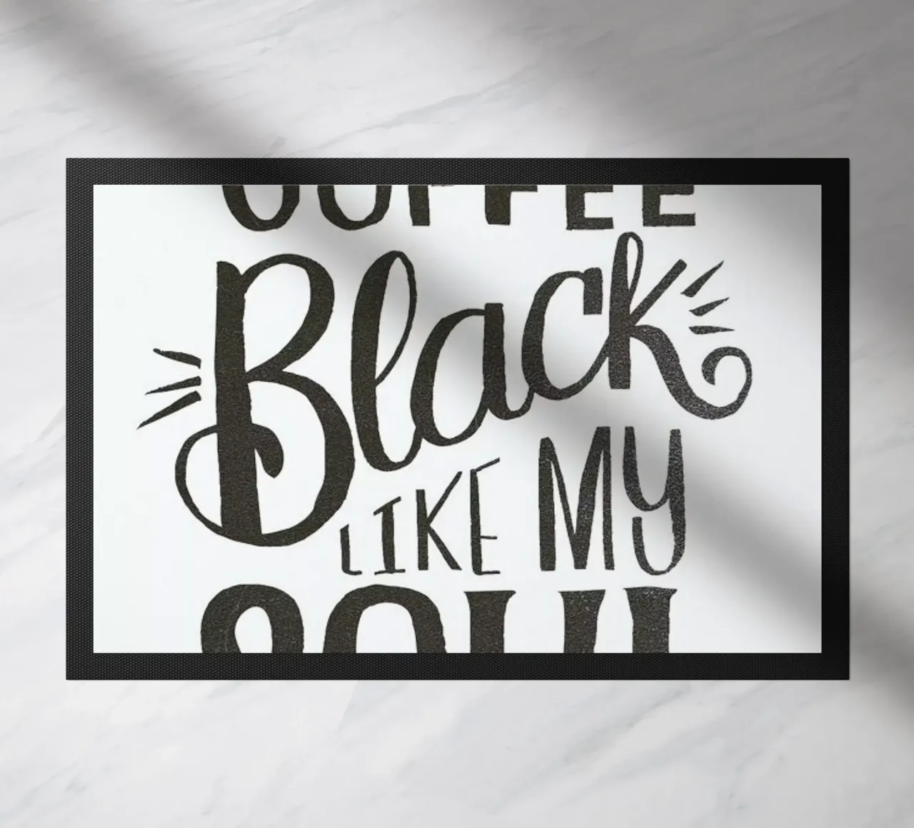 Black Coffee zerbino da Matthew Taylor Wilson