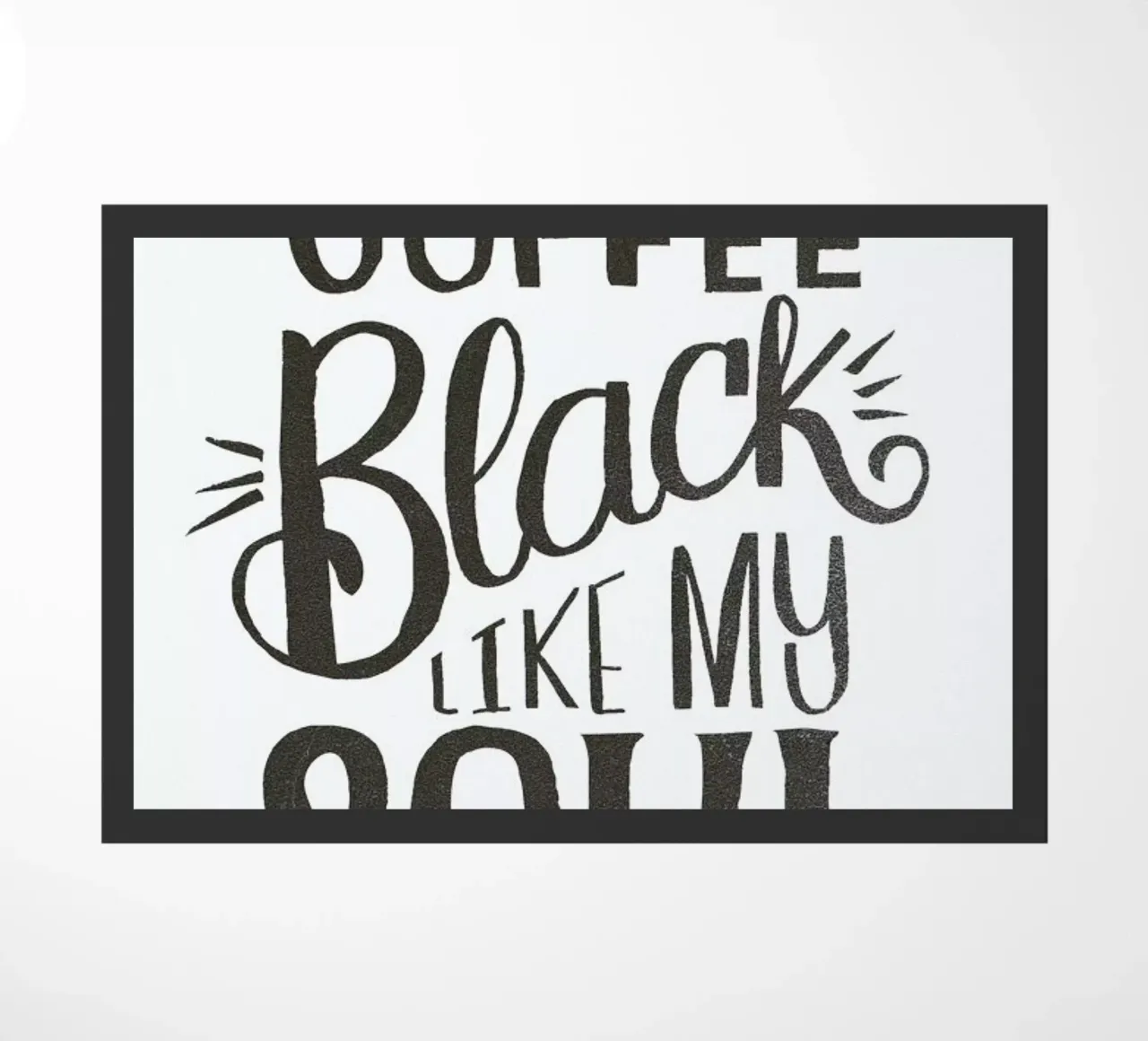 Black Coffee zerbino da Matthew Taylor Wilson