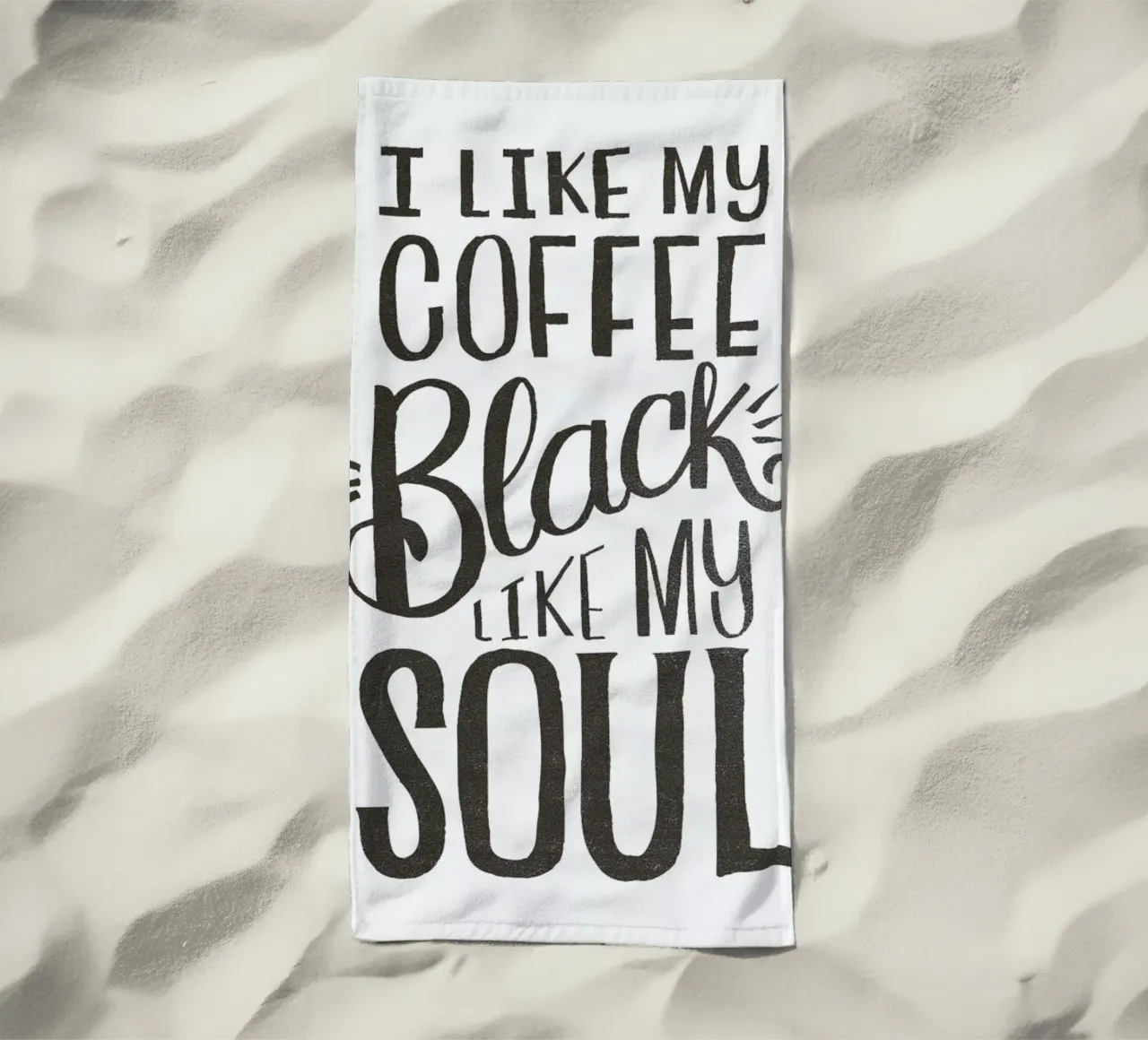 Black Coffee telo mare da Matthew Taylor Wilson