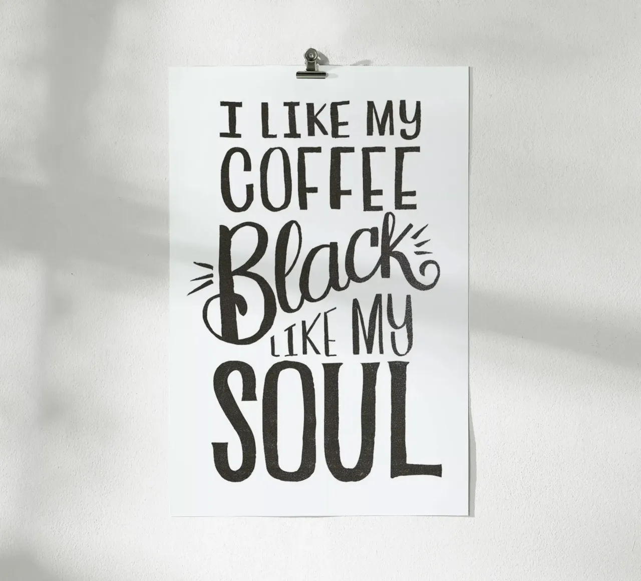 Black Coffee poster da Matthew Taylor Wilson