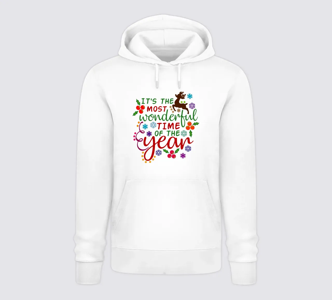 è il periodo più bello dell'anno felpa con cappuccio da onefeelshop