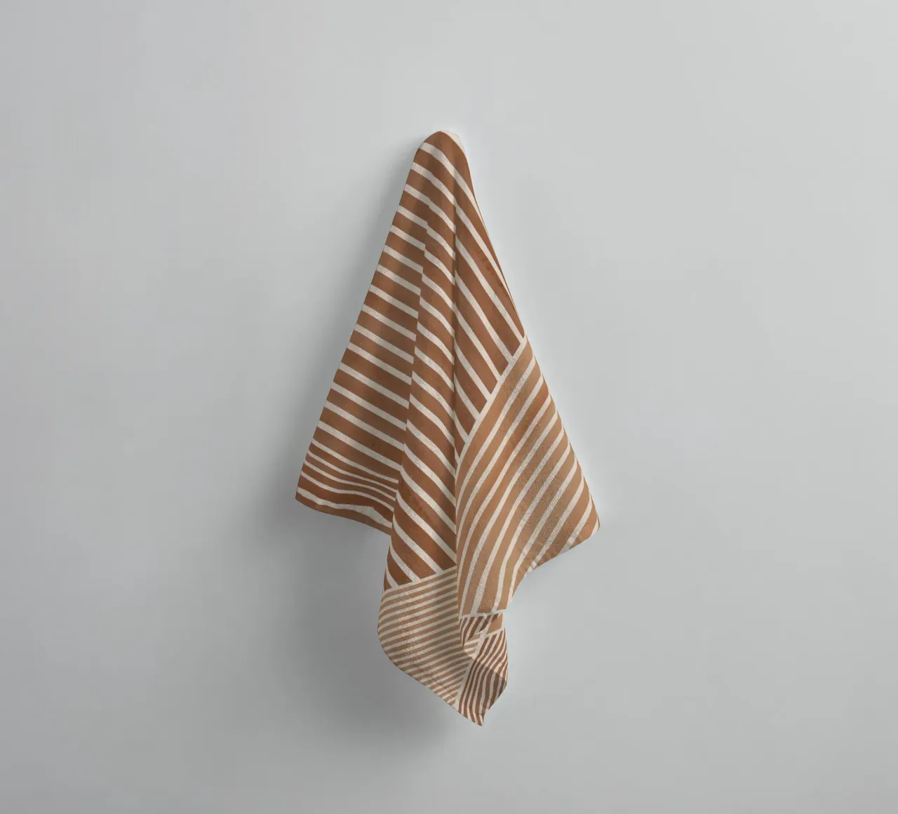 Geometric Pattern with Parallel Lines towel by Melloi Art Print