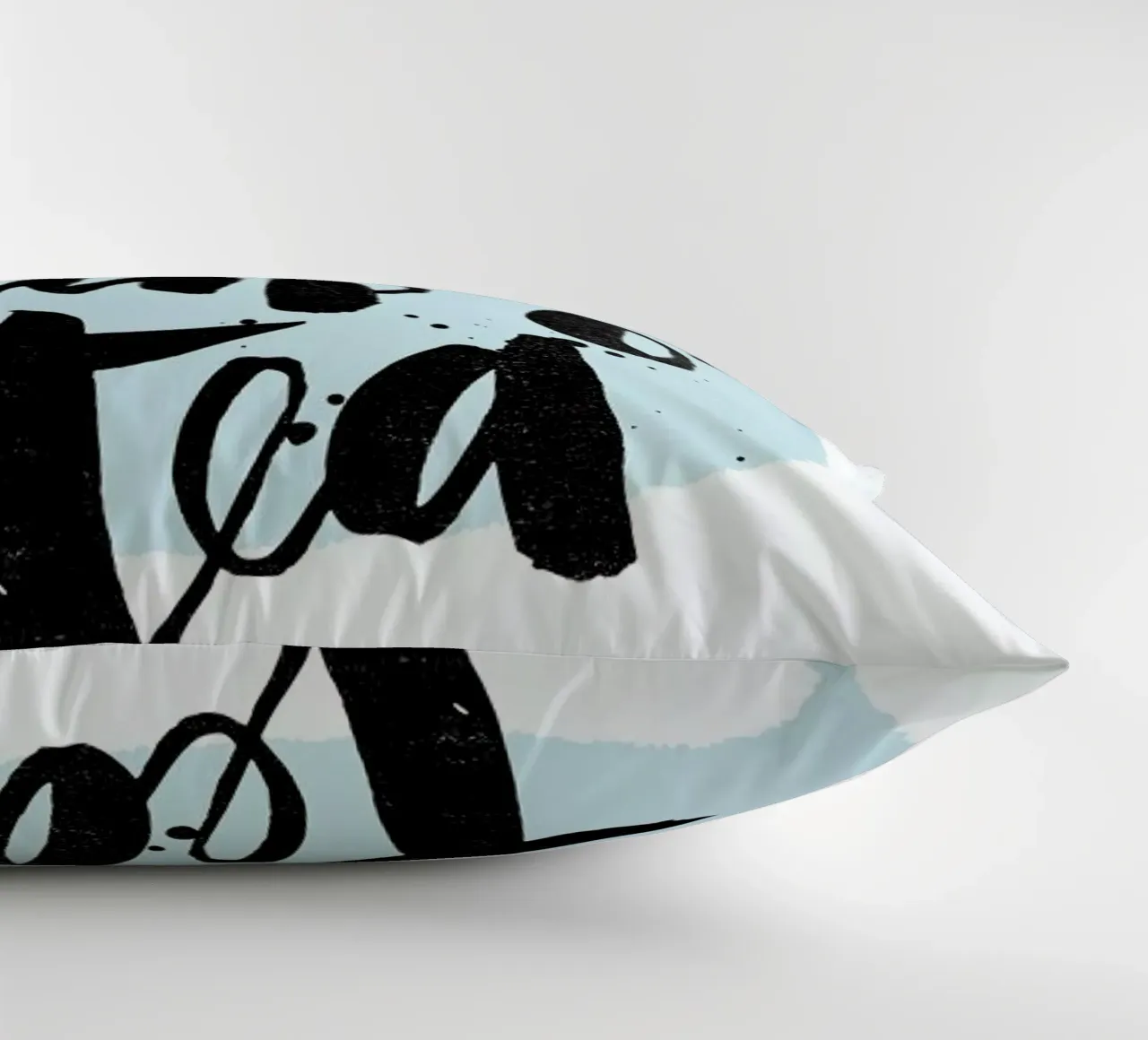 Cup O Tea decorative cushion by Matthew Taylor Wilson