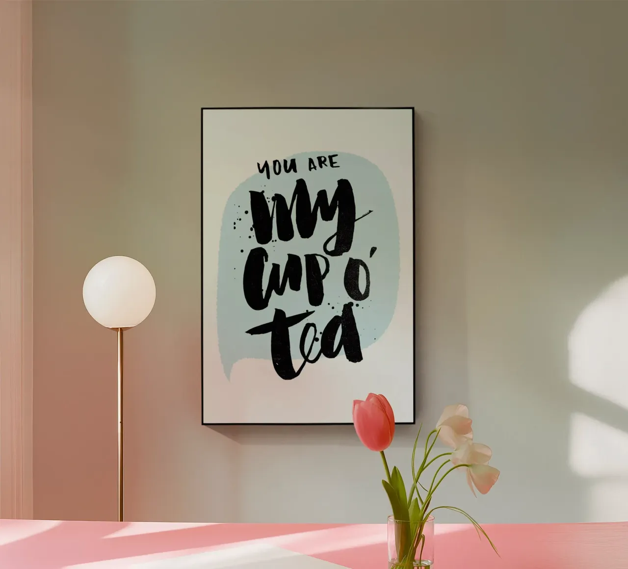 Cup O Tea plexiglass da Matthew Taylor Wilson