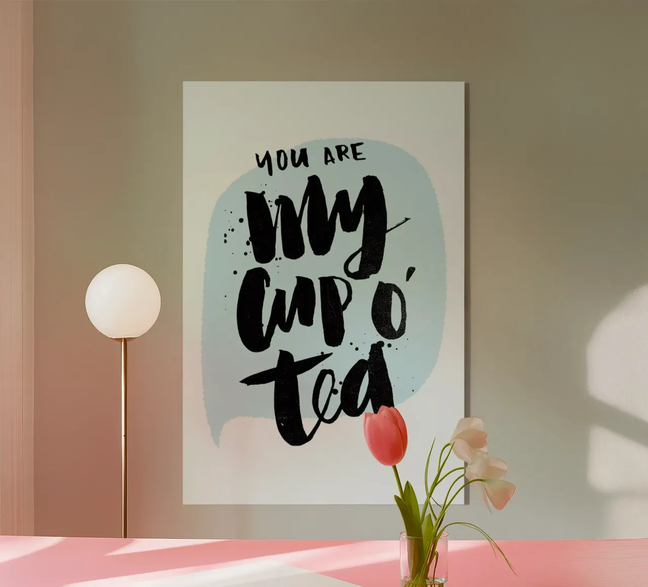 Cup O Tea plexiglass da Matthew Taylor Wilson