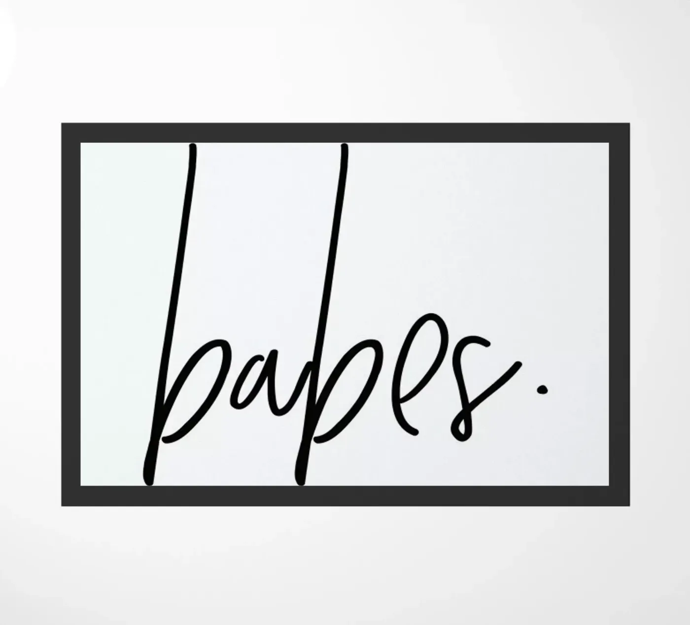 Babes paillasson de Honeymoon Hotel