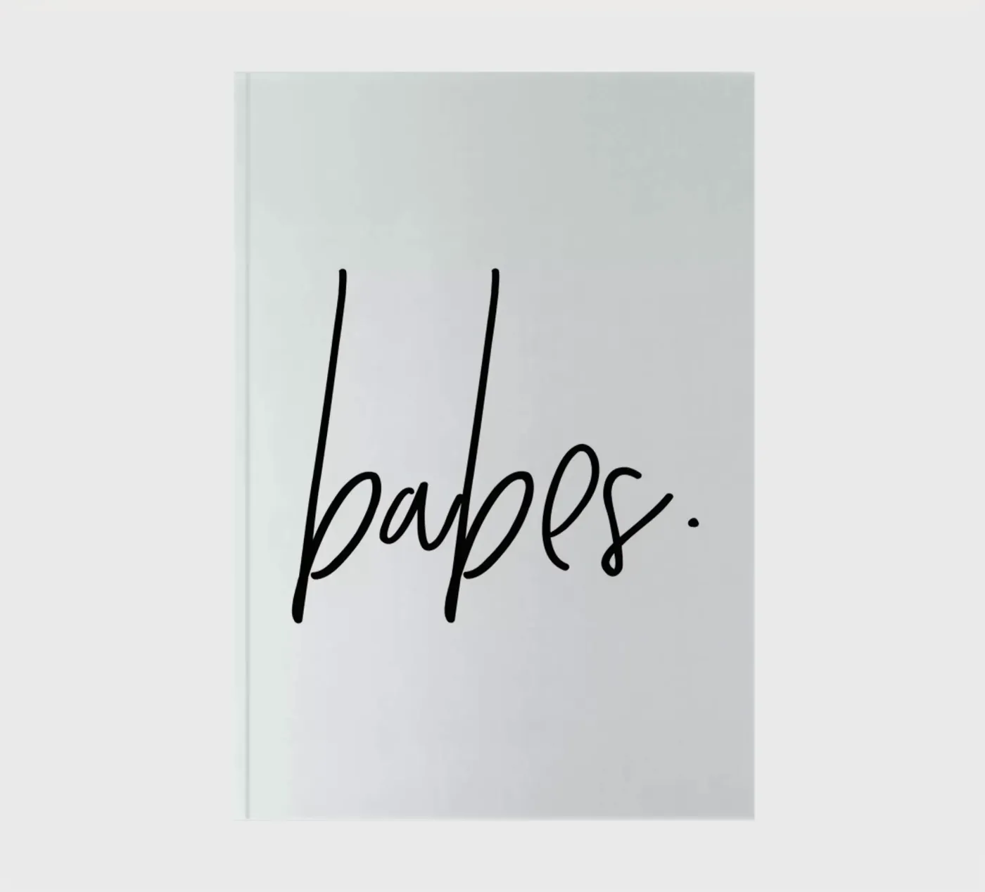 Babes notebook by Honeymoon Hotel