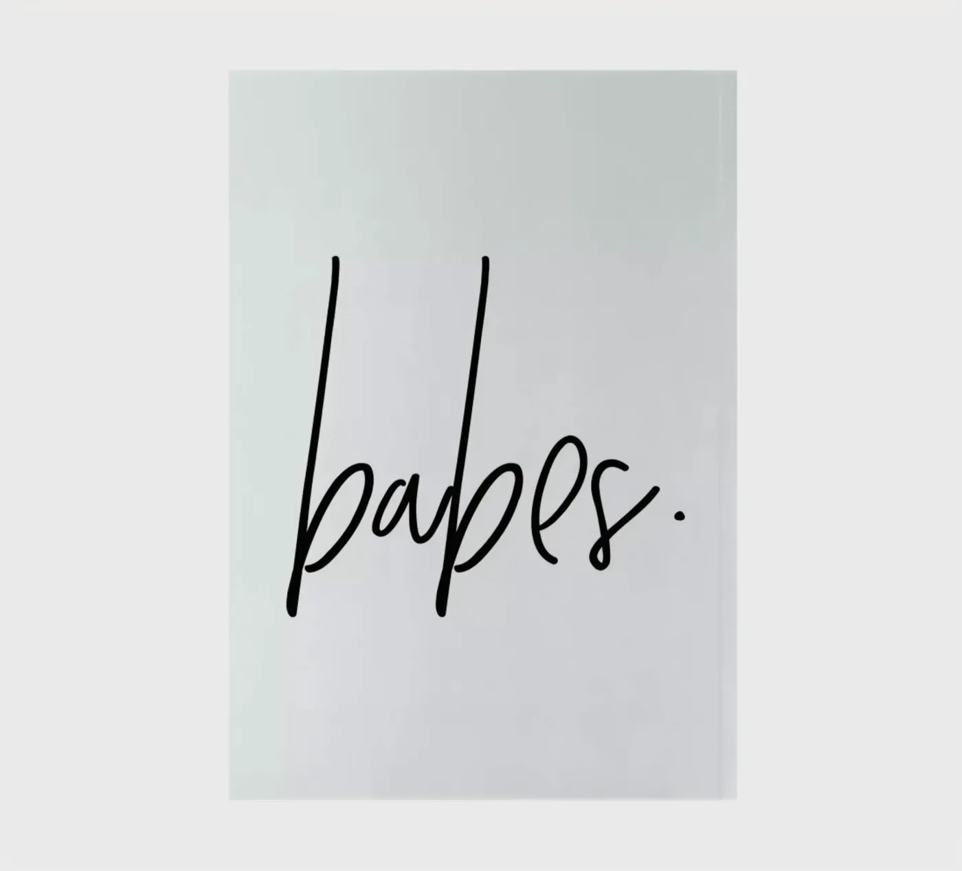 Babes notebook by Honeymoon Hotel