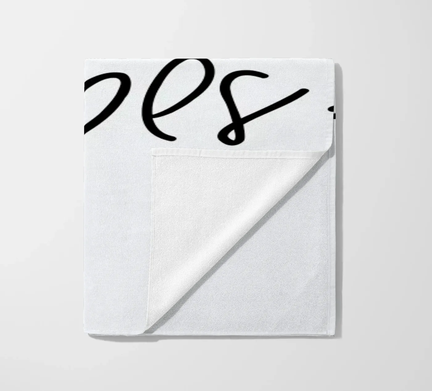 Babes beach towel by Honeymoon Hotel