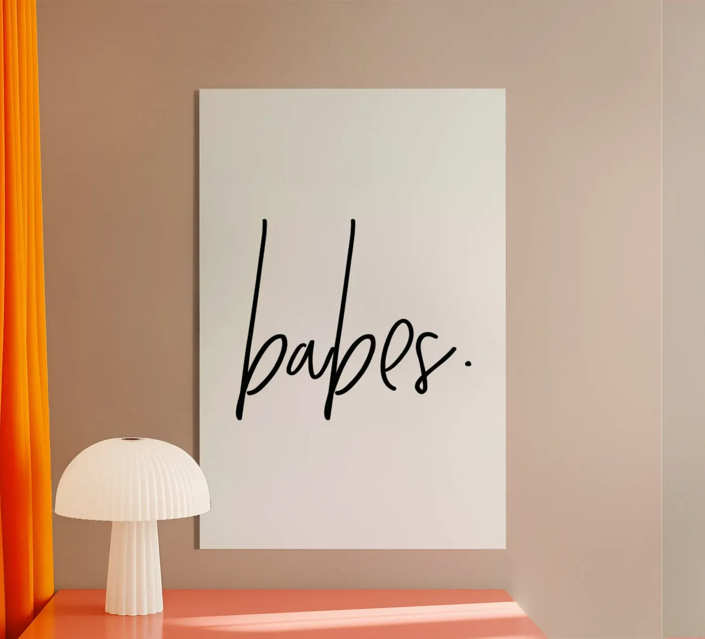 Babes plexiglas de Honeymoon Hotel