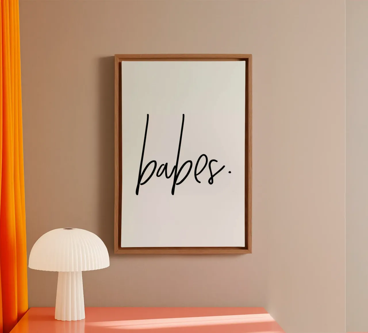 Babes canvas by Honeymoon Hotel