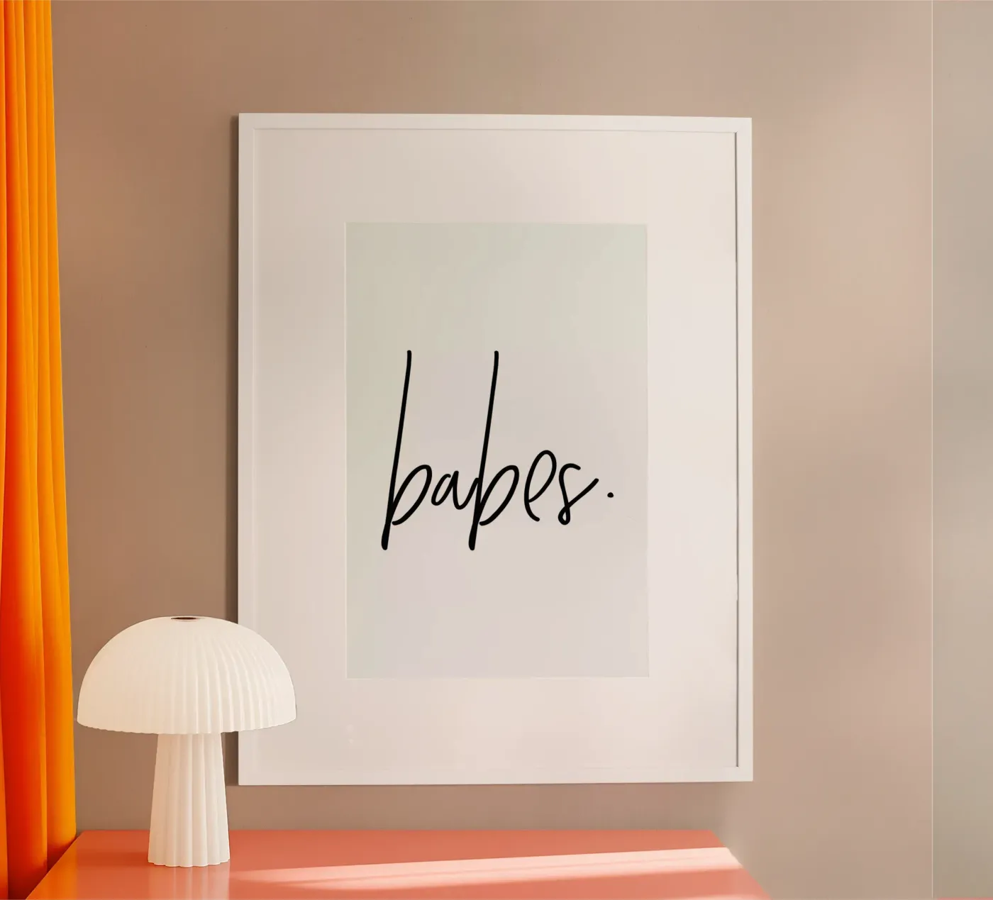 Babes poster van Honeymoon Hotel