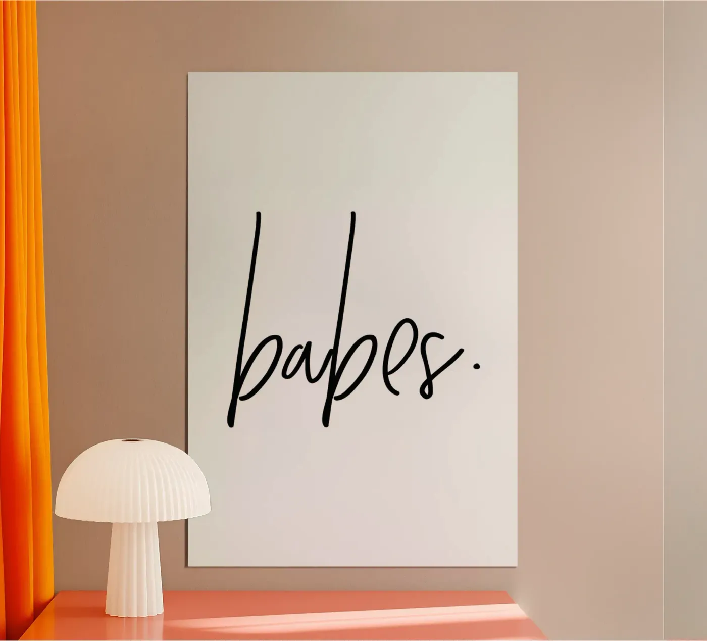 Babes poster van Honeymoon Hotel