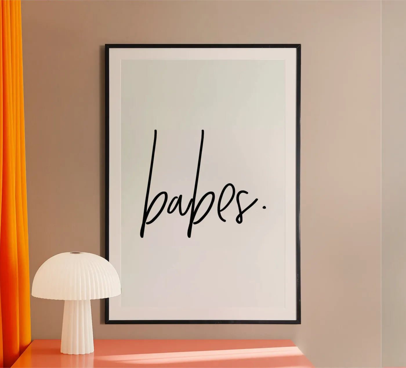 Babes poster van Honeymoon Hotel